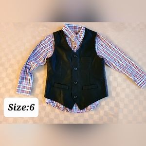 Boys shirt and vast combo